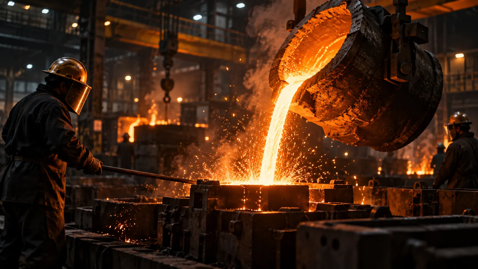 Custom commercial foundry process visual